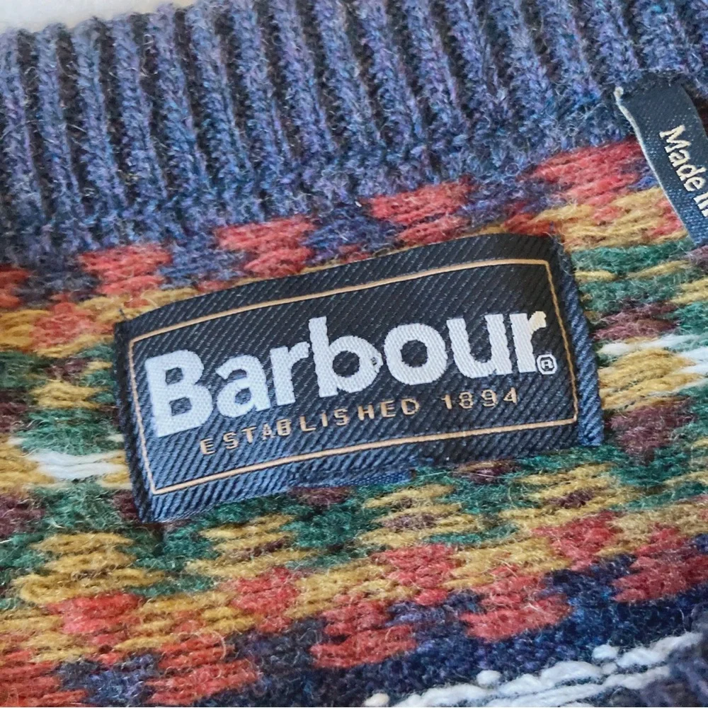 Barbour Fair Isle Wool Sweater - Picture 8 of 10